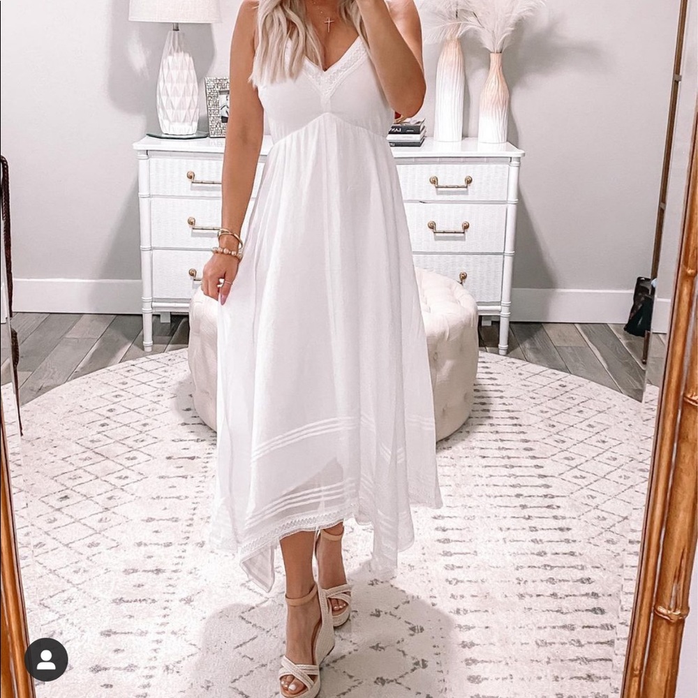 Express white dress